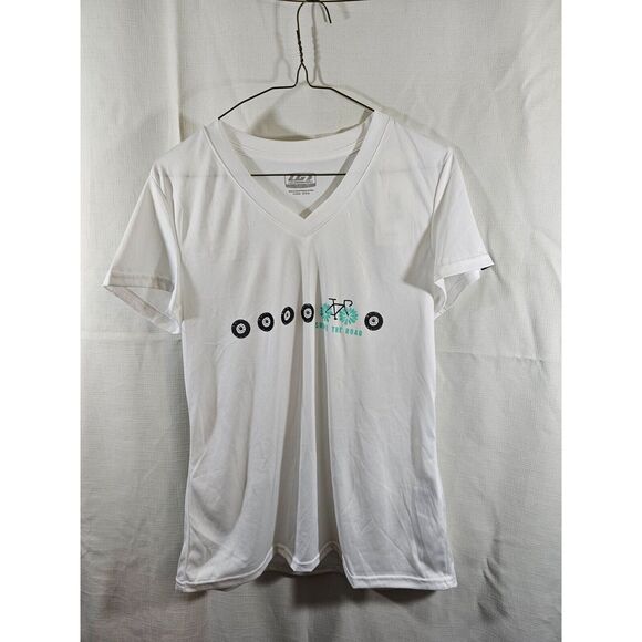Louis Garneau Womens Share the road Floral Cycling T-Shirt Size M 8D20006-1GZ - Picture 1 of 10